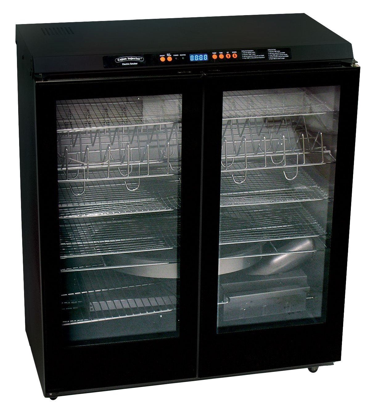 Cajun Injector Electric Smoker XL with Glass Doors thumbnail