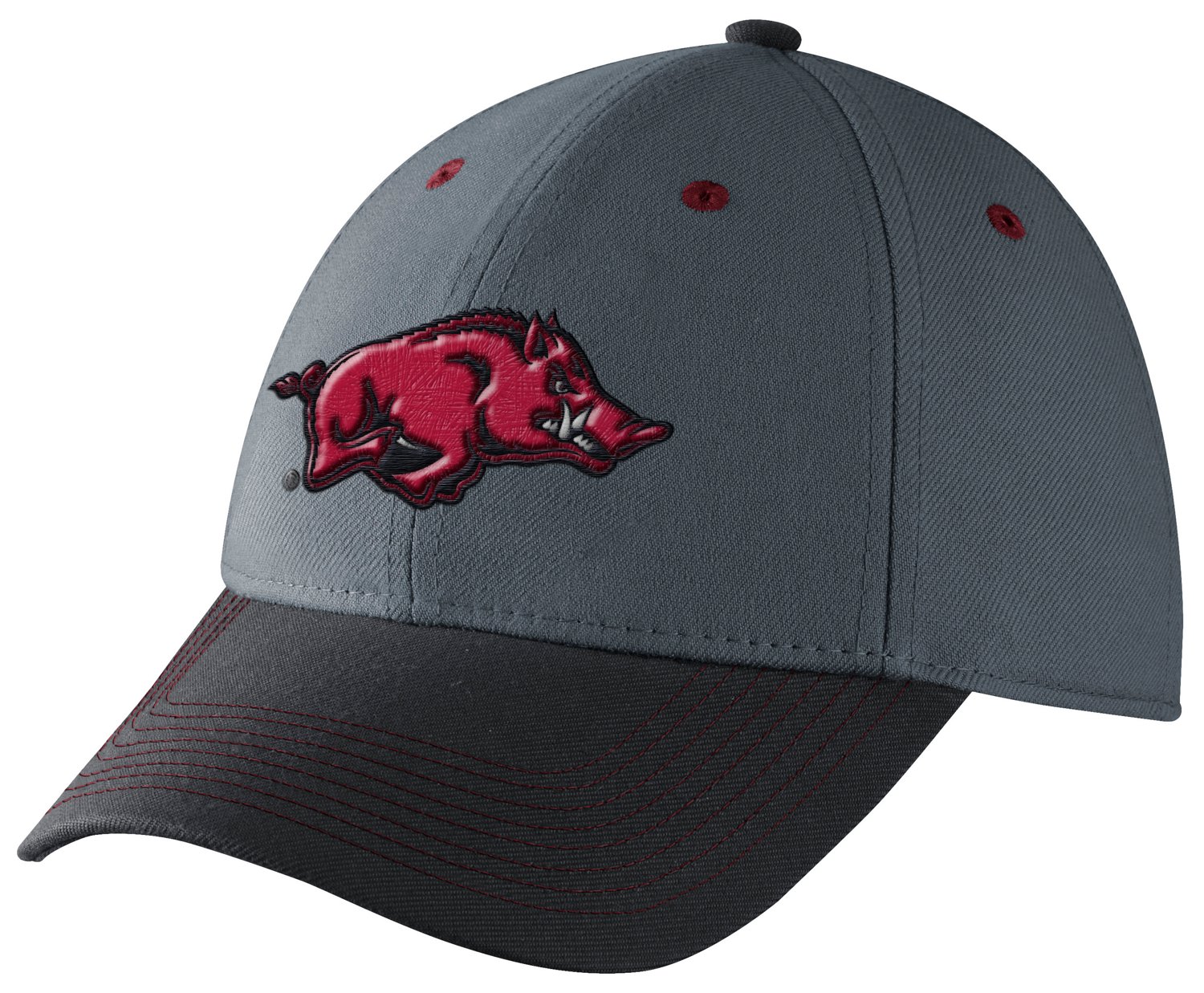 Nike Men's University of Arkansas Dri-FIT Fan Seasonal Legacy 91 Swoosh Flex Cap