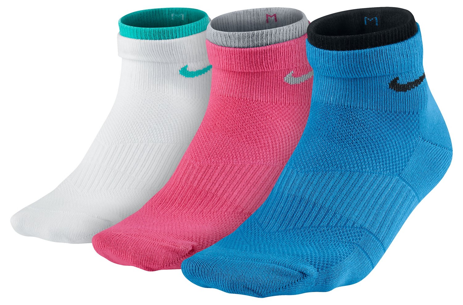Nike Women's Lightweight Cotton Quarter Socks 3-Pack