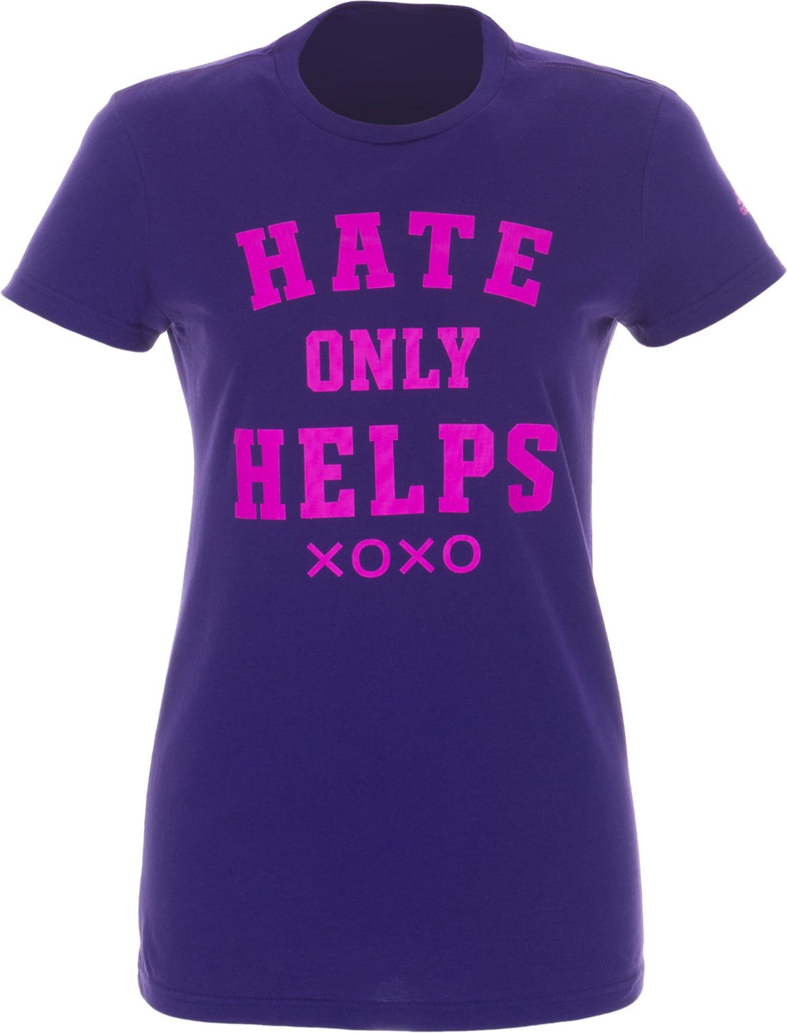 adidas Women's Hate Only Helps T-shirt