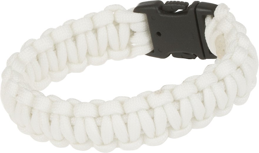 Bison Designs Paracord Side-Release Glow-in-the-Dark Medium Survival Bracelet