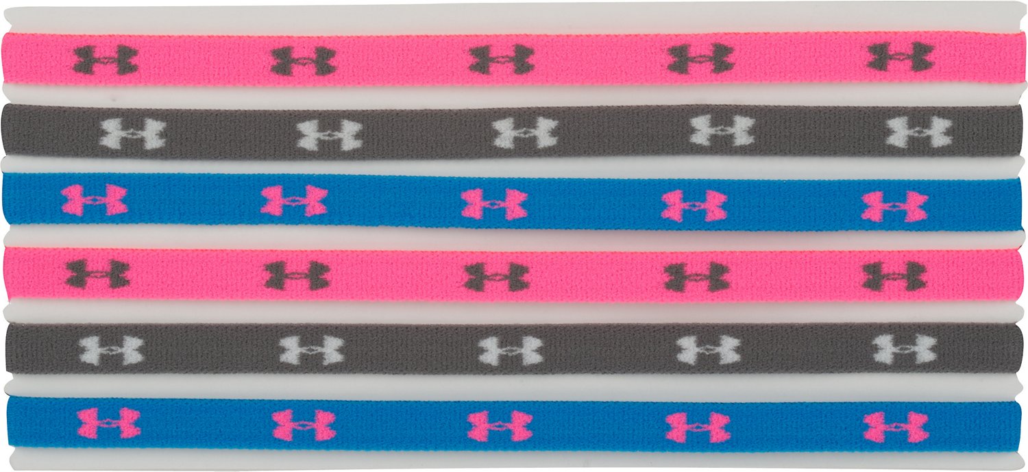 Under Armour® Girls' UA Mini Headbands 6-Pack