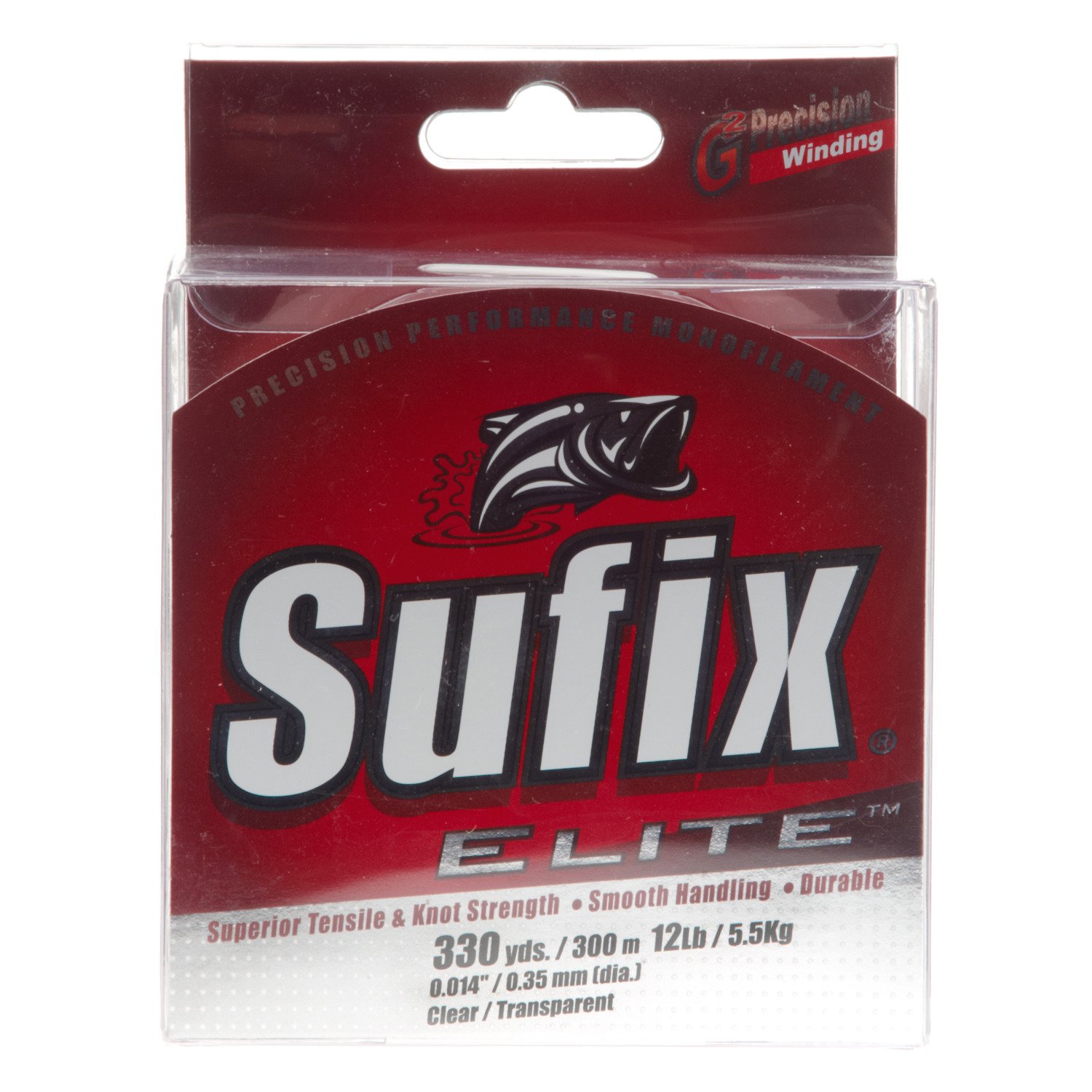 Sufix Elite 12 lb. - 330 yards Monofilament Fishing Line