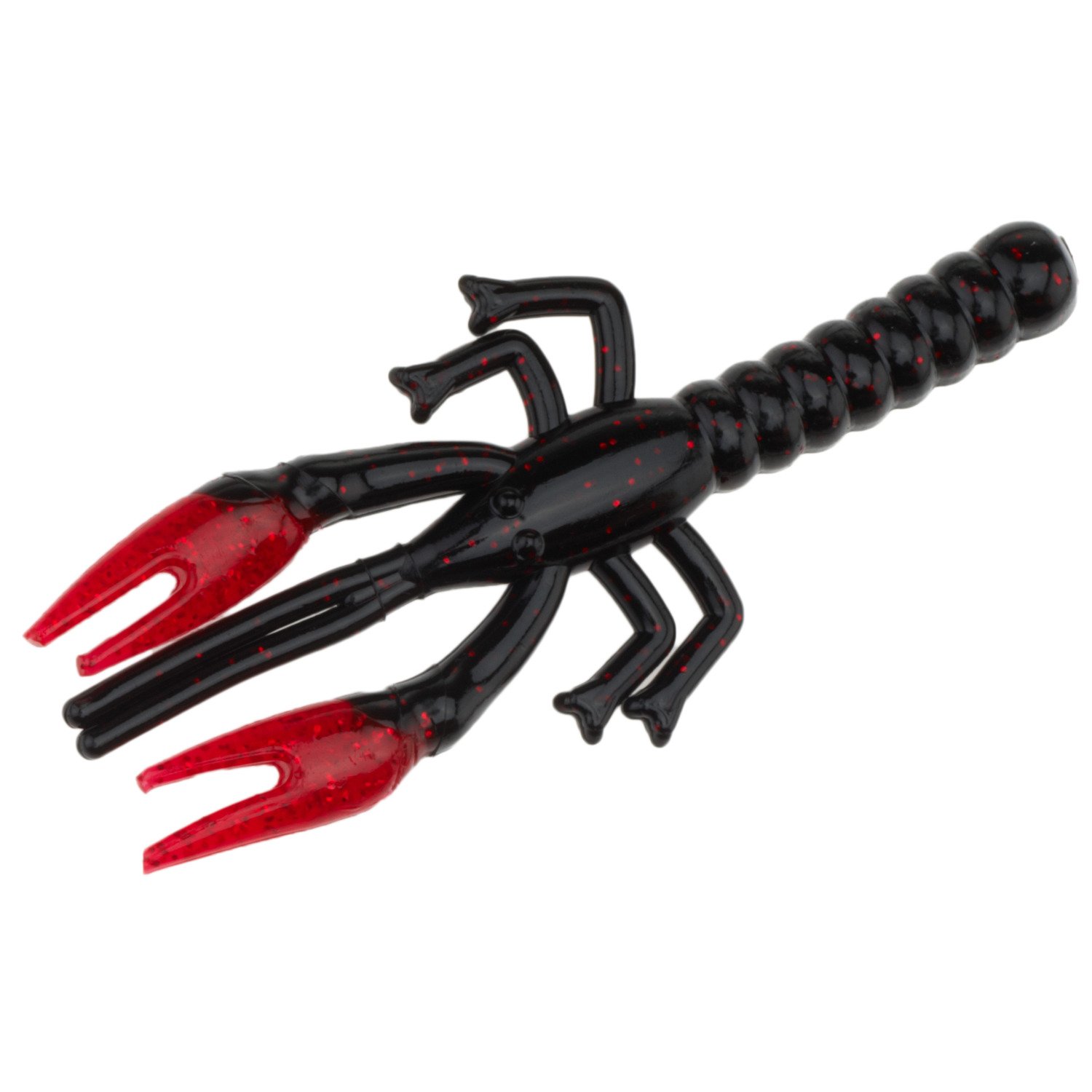Black Red Glitter Red Claw