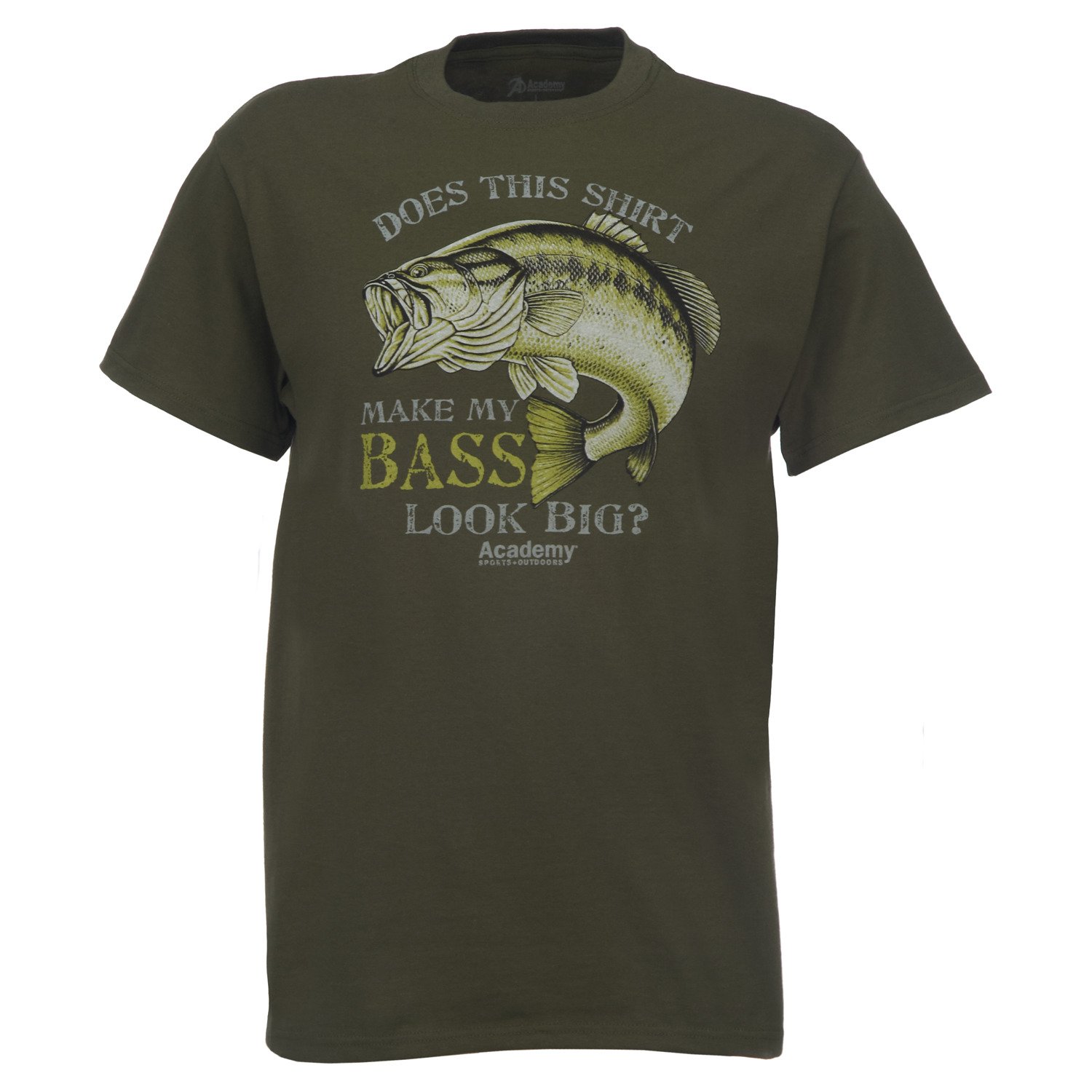 Academy Sports + Outdoors Men's Make My Bass Look Big T-shirt