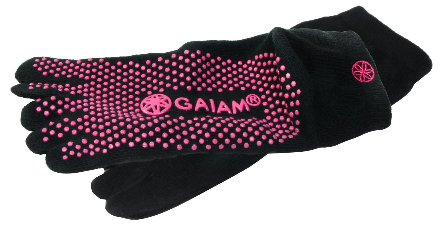 Gaiam Adults' All Grip Yoga Socks thumbnail