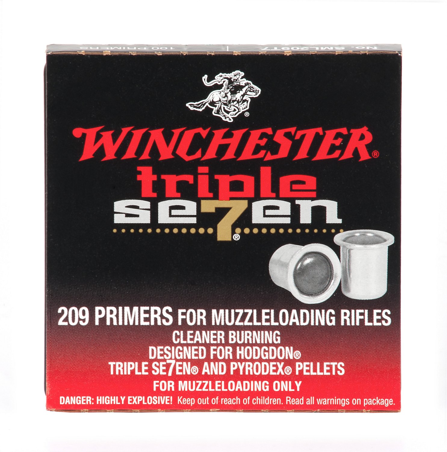 Winchester Triple Se7en® 209 Muzzleloading Primers