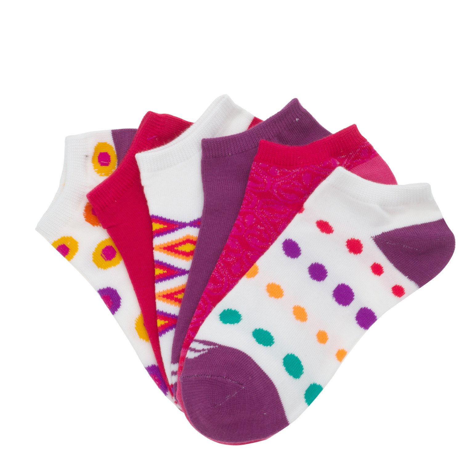 Sof Sole® Women's Allsport Lite No-Show Socks 6-Pack