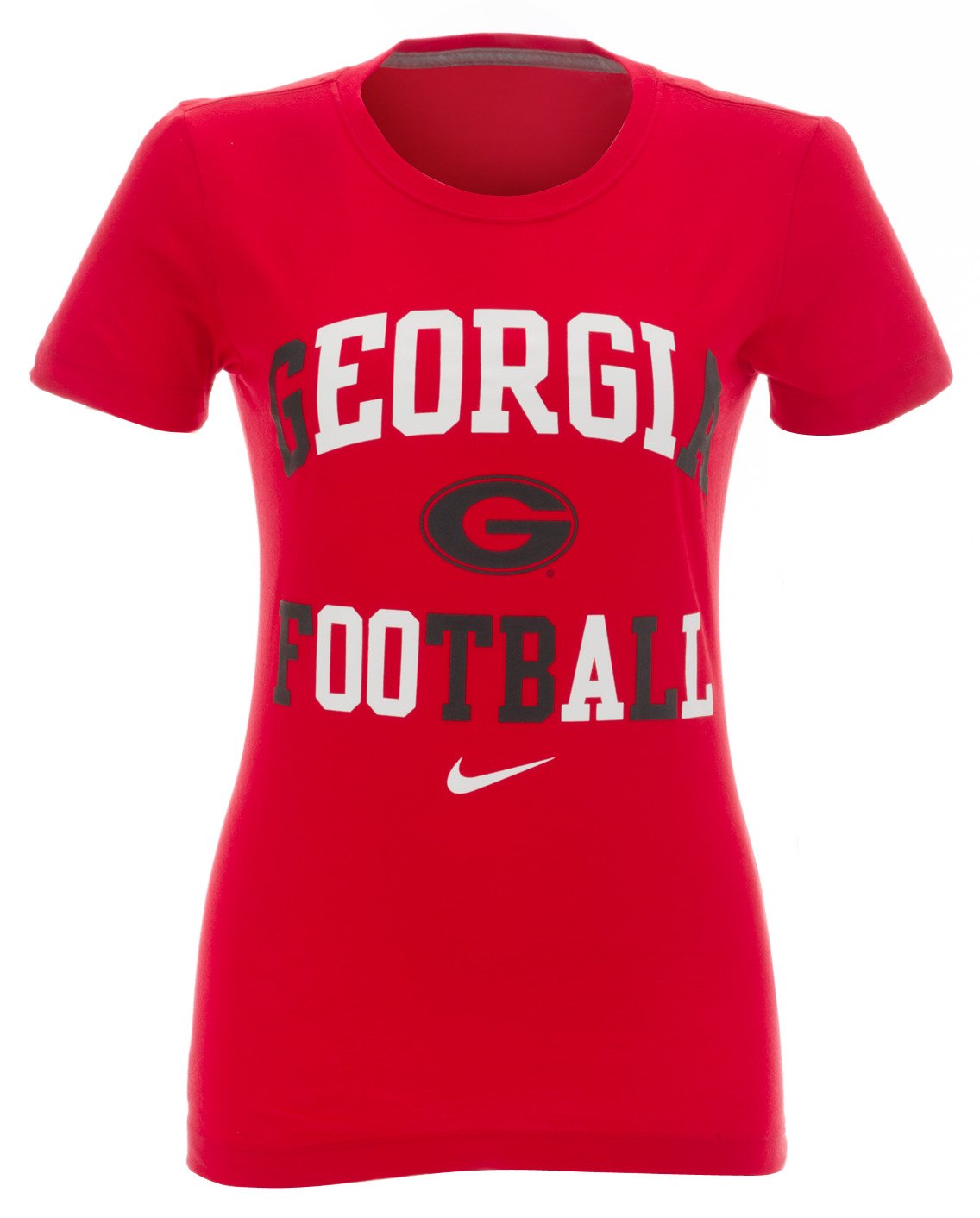 Nike Women's University of Georgia Gridiron Short Sleeve T-shirt