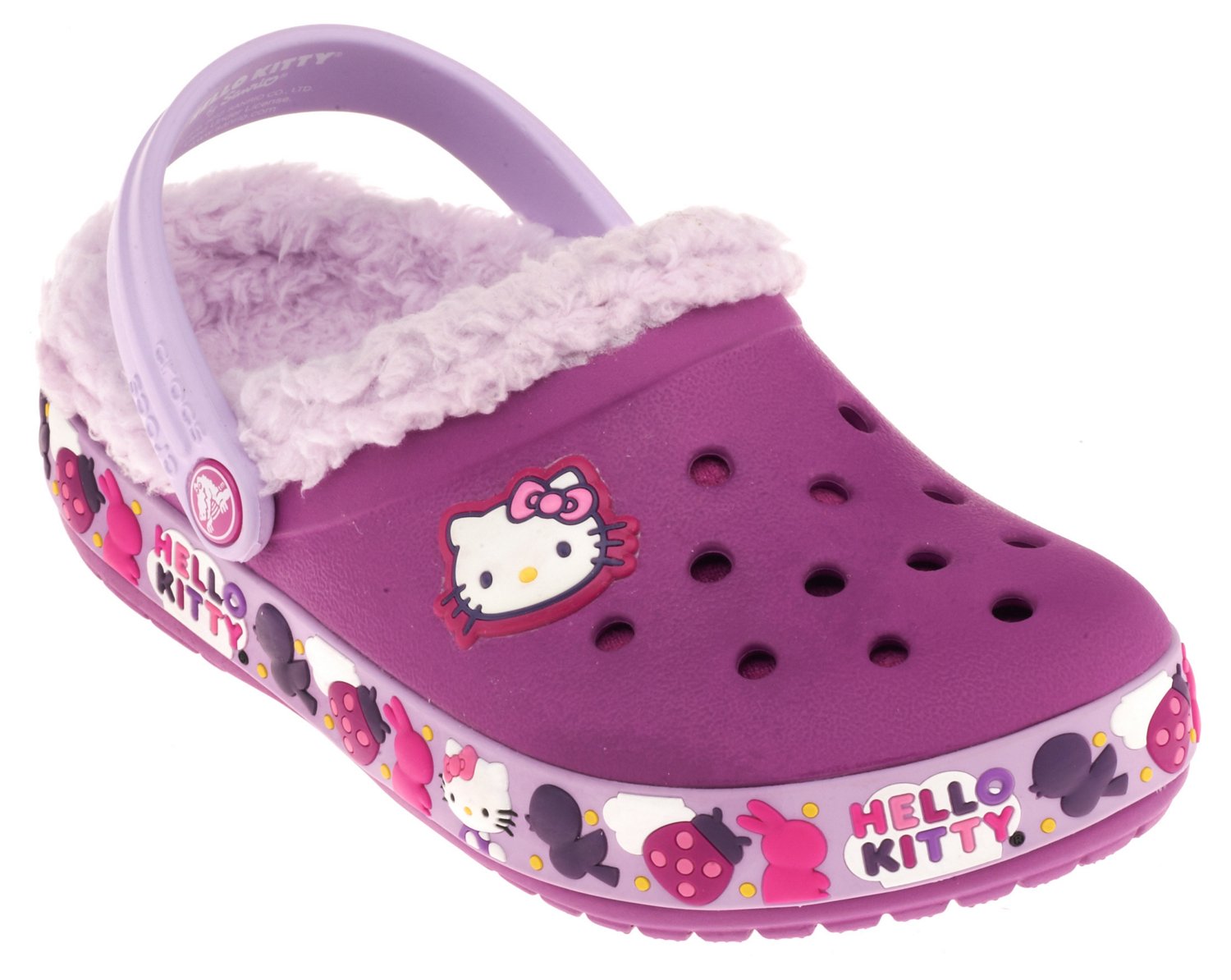 Crocs Girls' Crocband Mammoth Hello Kitty Birds and Bunnies Shoes thumbnail
