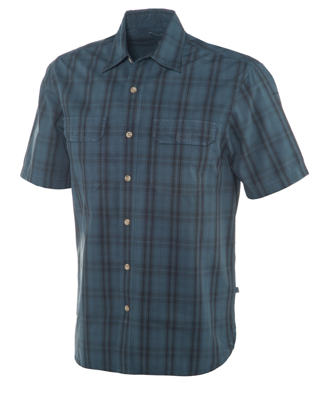 Magellan Outdoors Men's Short Sleeve Plaid Poplin Shirt