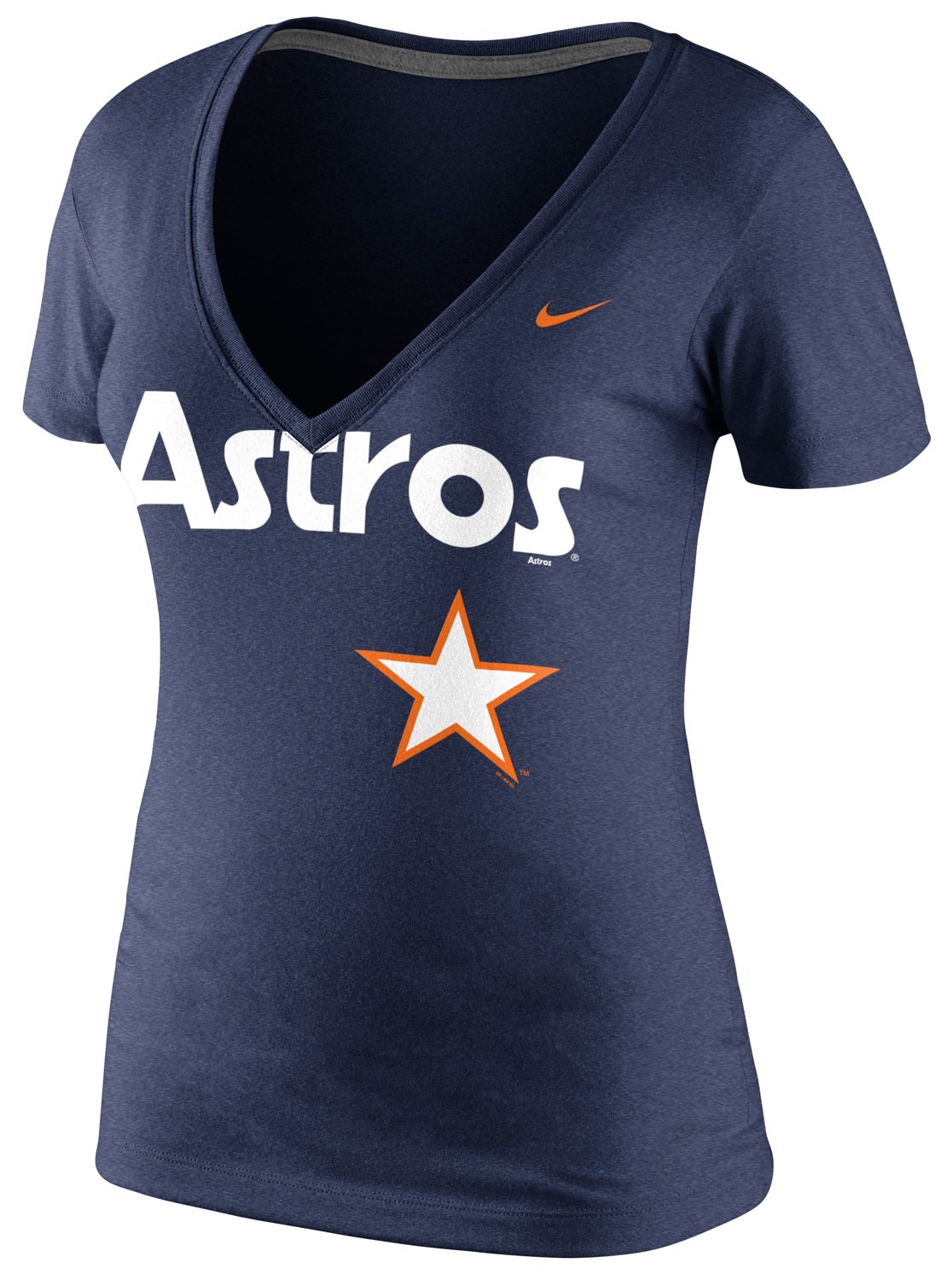 Nike Women's Houston Astros Deep V T-shirt