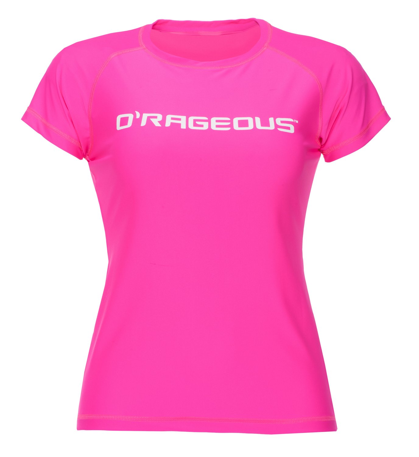 O'rageous® Juniors' Raglan Short Sleeve Rash Guard