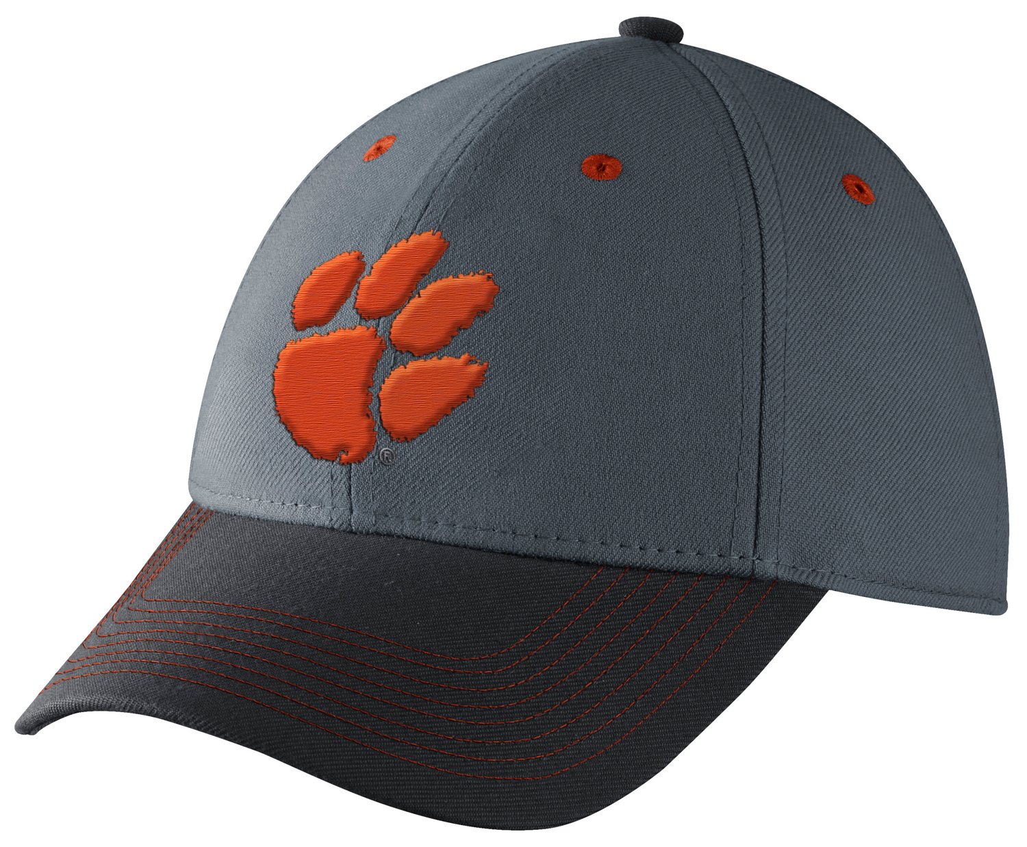Nike Men's Clemson University Dri-FIT Fan Seasonal Legacy 91 Swoosh Flex Cap