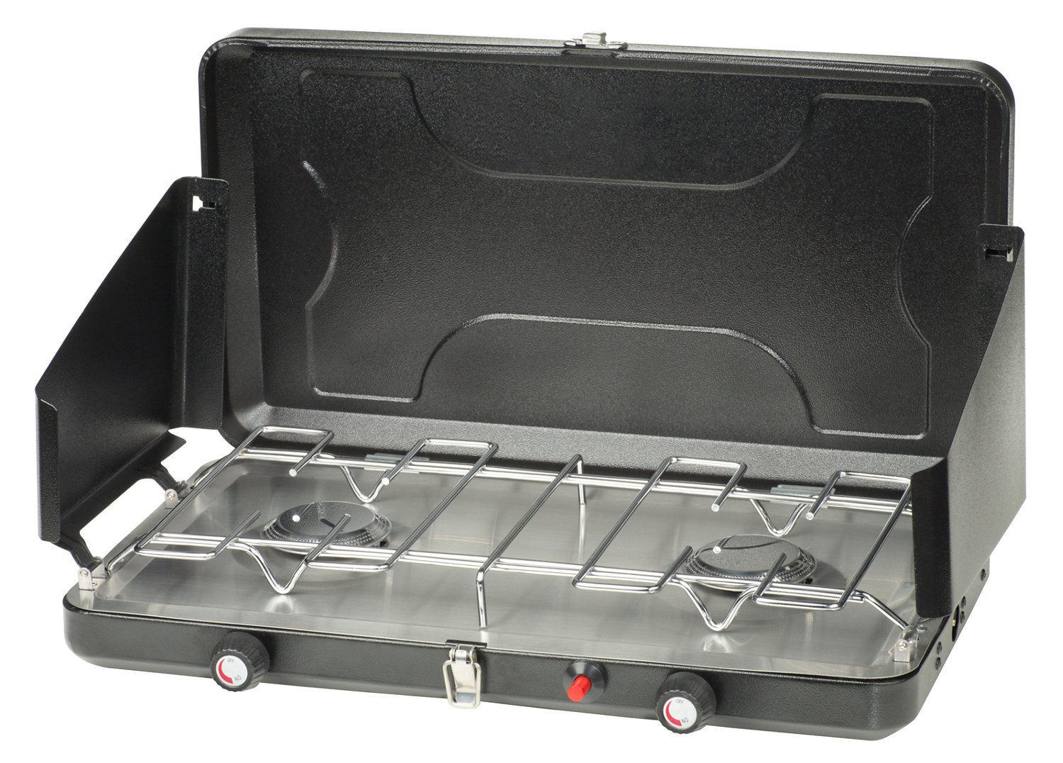 Timber Creek Double Burner Propane Stove with Drip Tray
