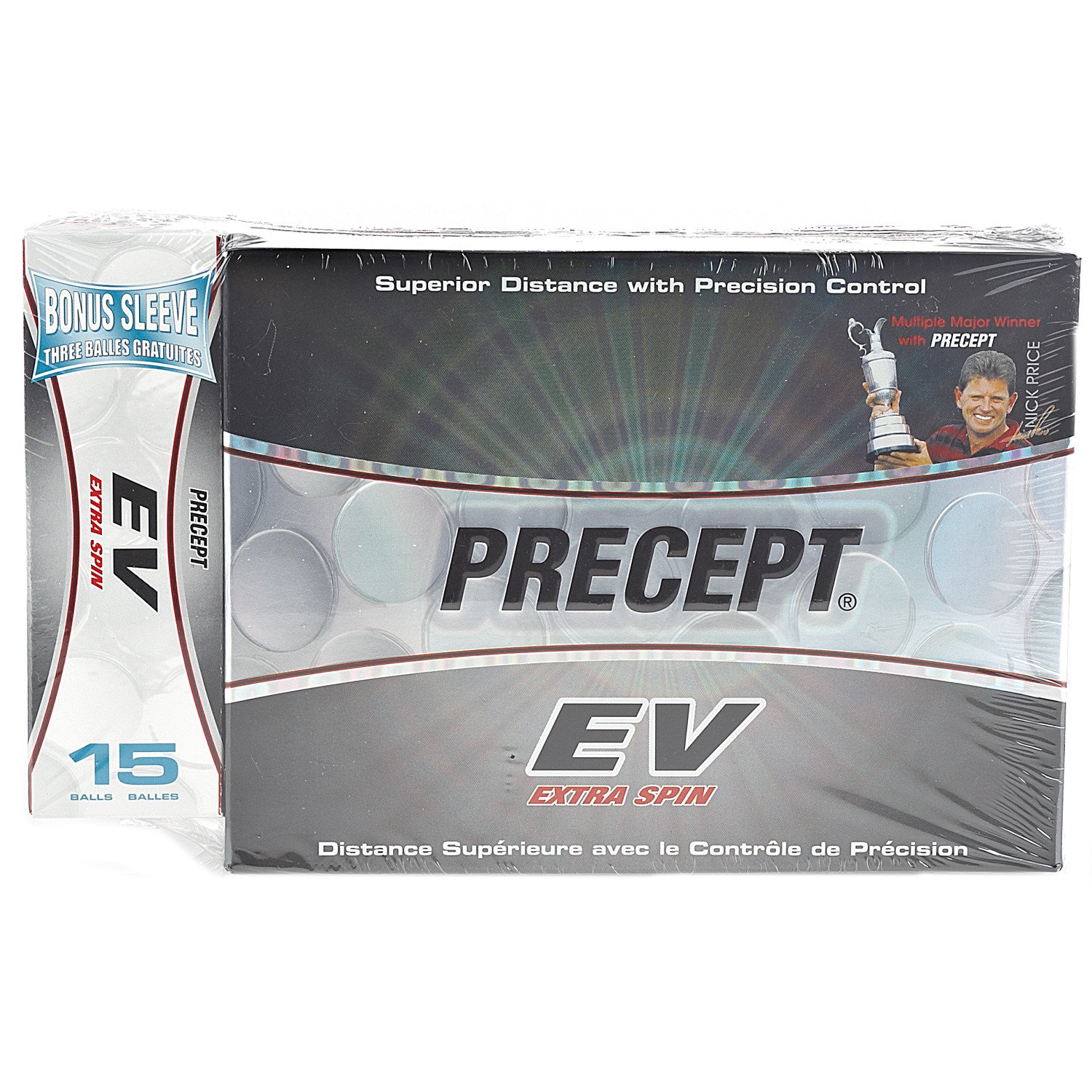 Precept EV Extra Spin Golf Balls 15-Pack