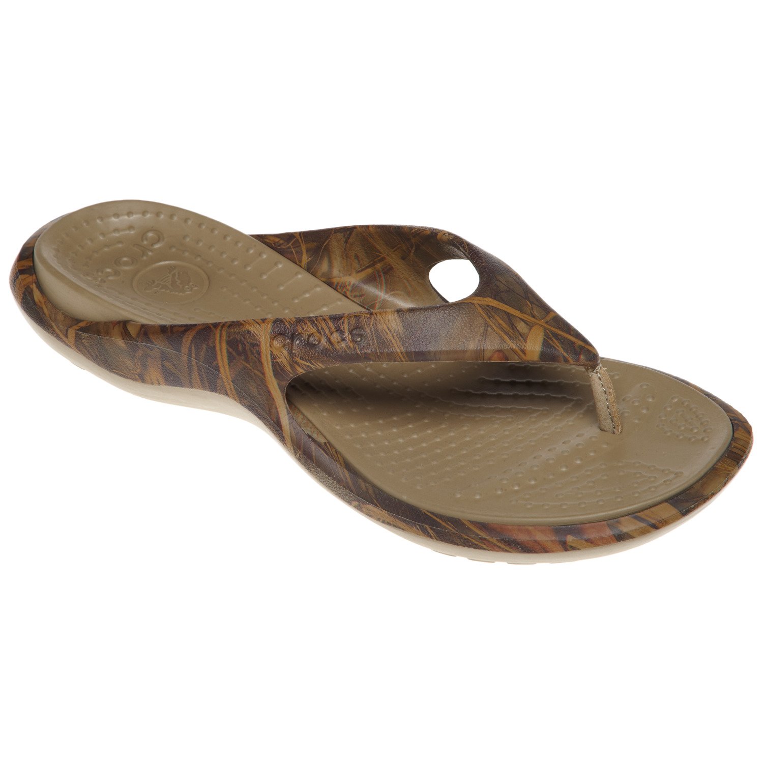 Crocs™ Men's Realtree Max-4™ Camo Baja Flip Flops thumbnail
