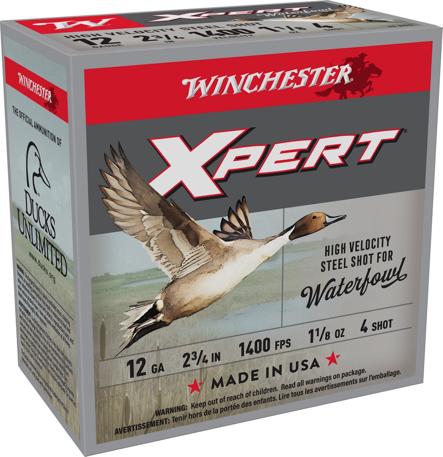 Winchester Xpert® Hi-Velocity Steel 12 Gauge Shotshells