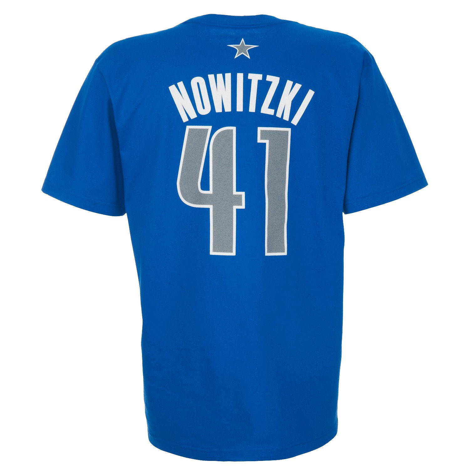 adidas Men's Mavericks Dirk Nowitzki Number T-shirt thumbnail