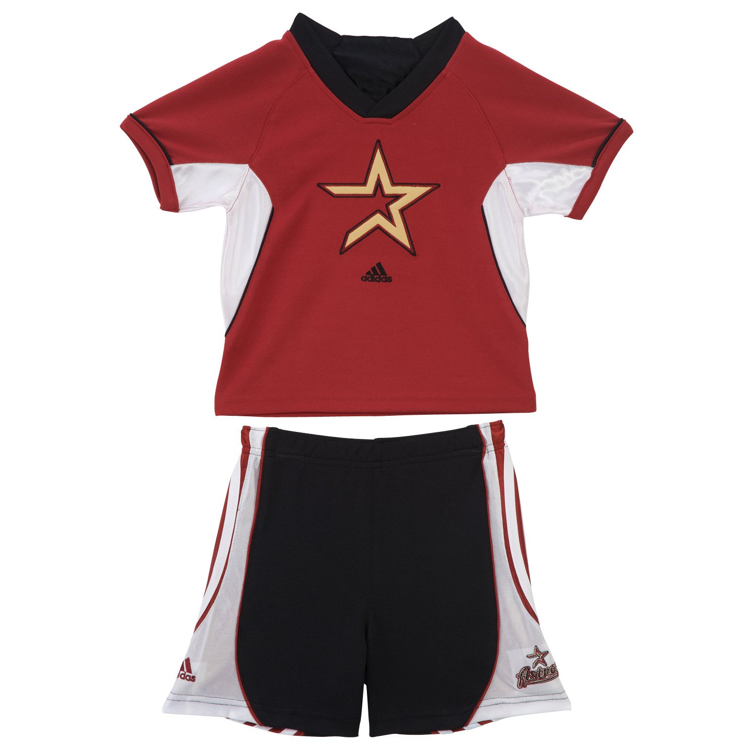 adidas Toddlers' Houston Astros Top and Short Set thumbnail