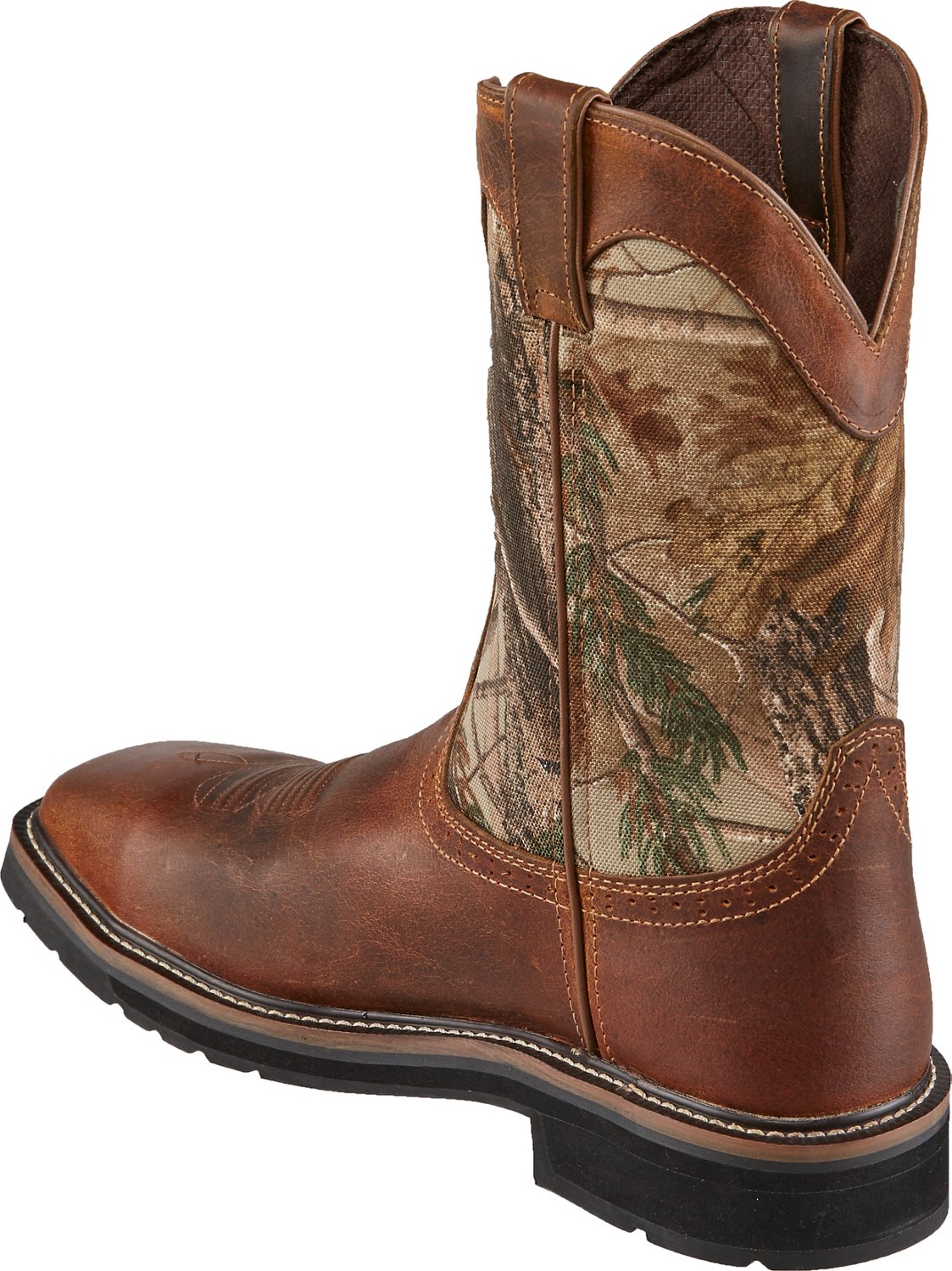 Justin Men's Stampede® Steel-Toe Work Boots thumbnail