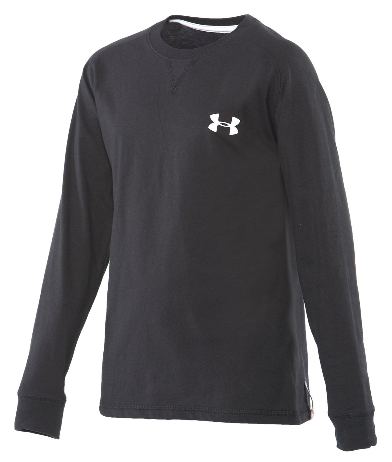 Under Armour® Boys' Charged Cotton Long Sleeve T-shirt