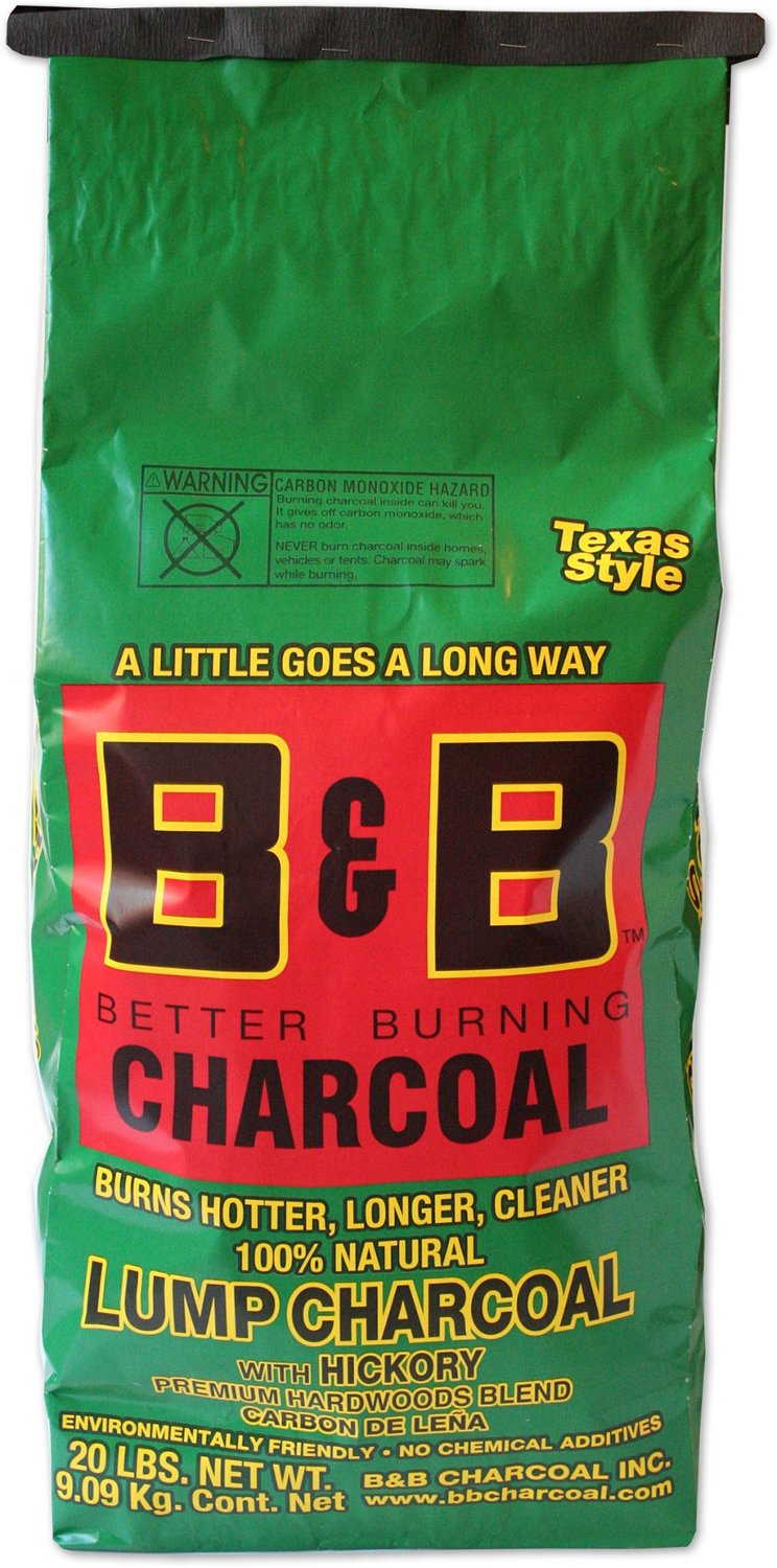 B&B Hickory 20 lb. Lump Charcoal thumbnail