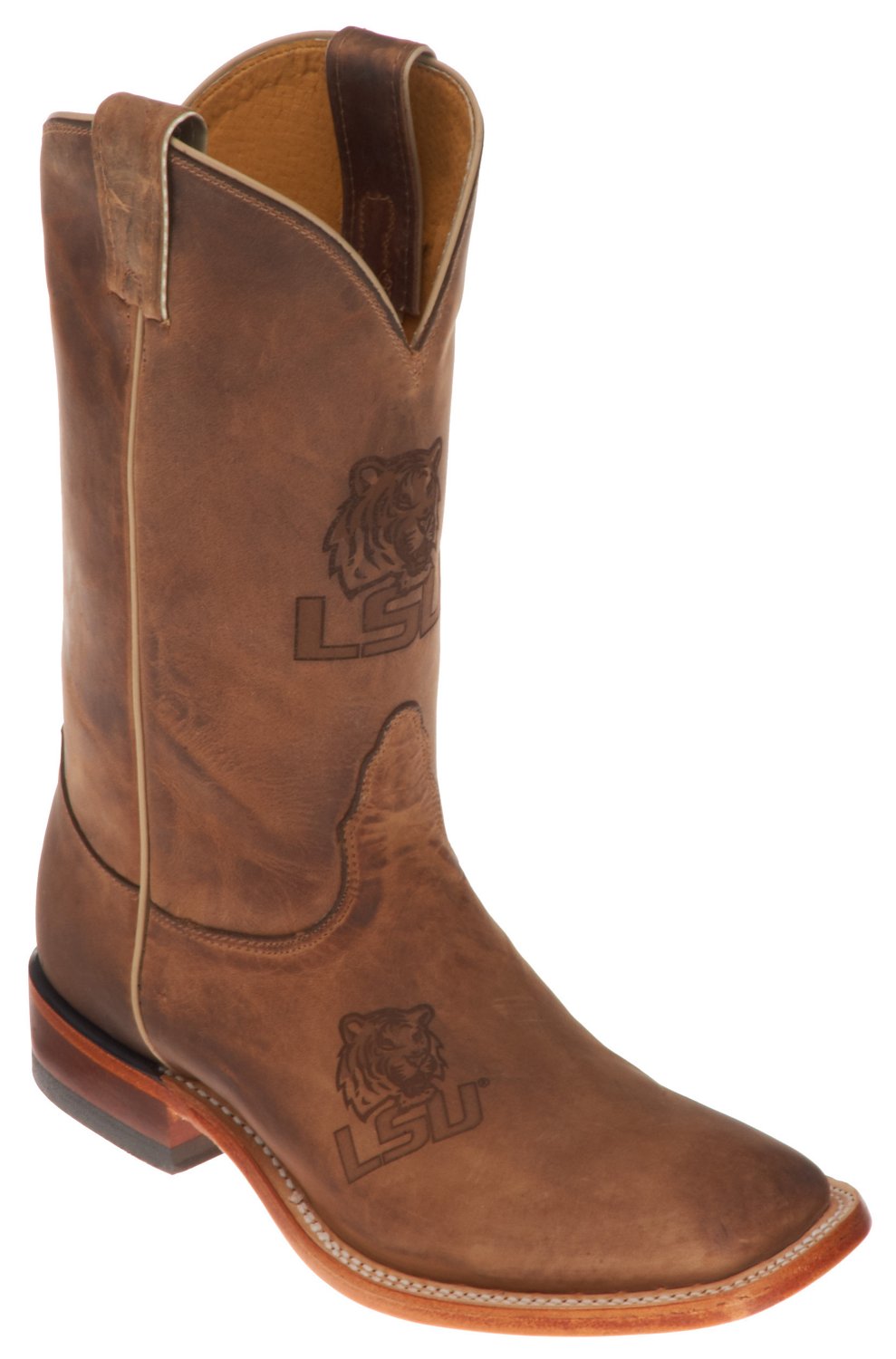 Nocona Men's Louisiana State University Branded Western Boots thumbnail