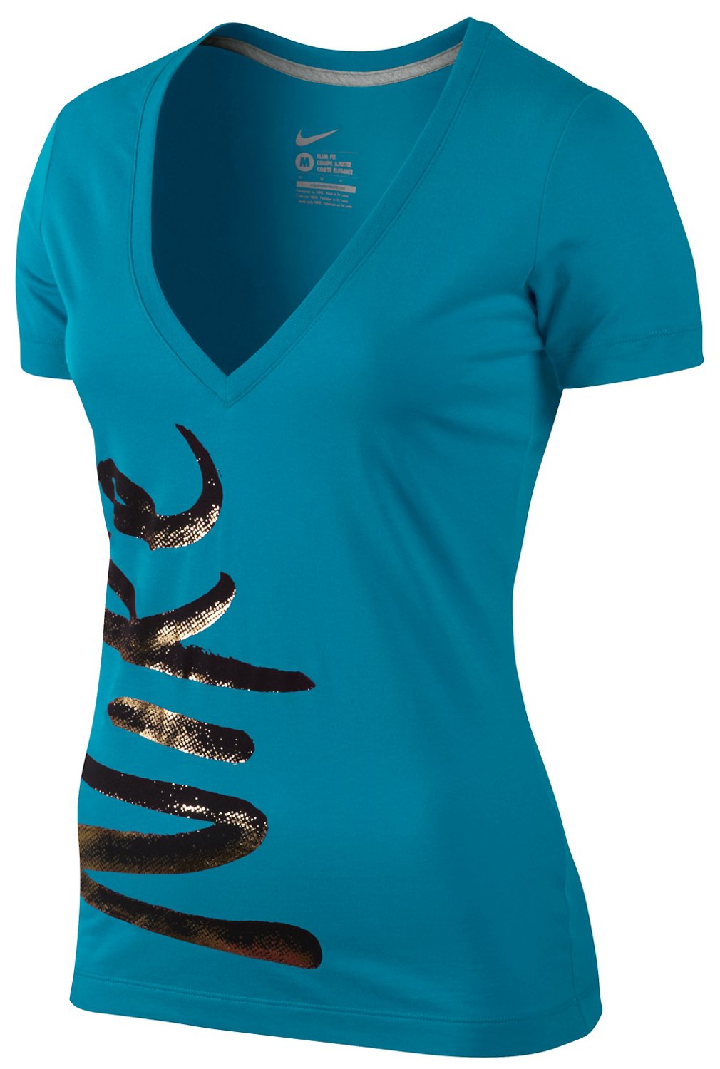 Nike Women's Sidekick Deep V-neck T-shirt