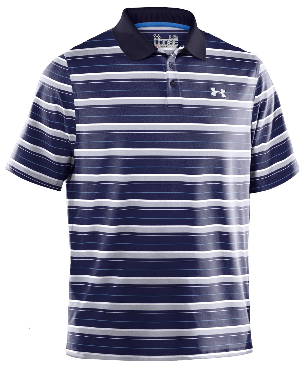 Under Armour® Men's Performance Heather Stripe Polo Shirt