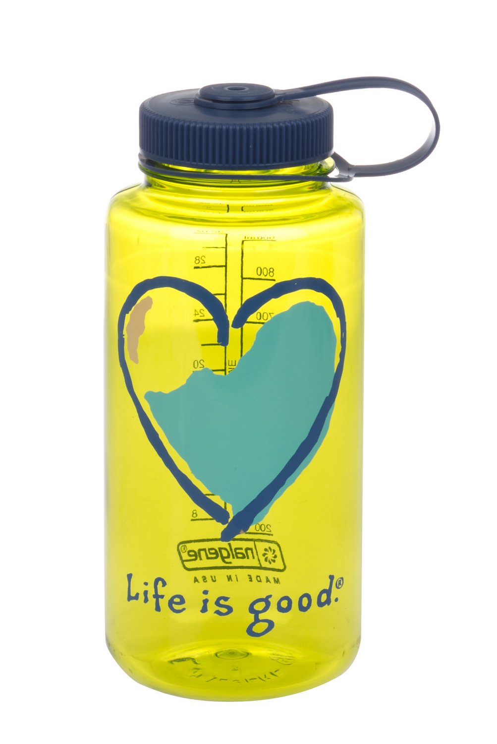 Life is good® 32 oz. Heart Water Bottle