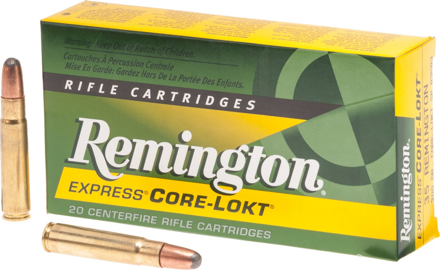 Remington Core-Lokt® .35 Remington 200-Grain Centerfire Rifle Ammunition