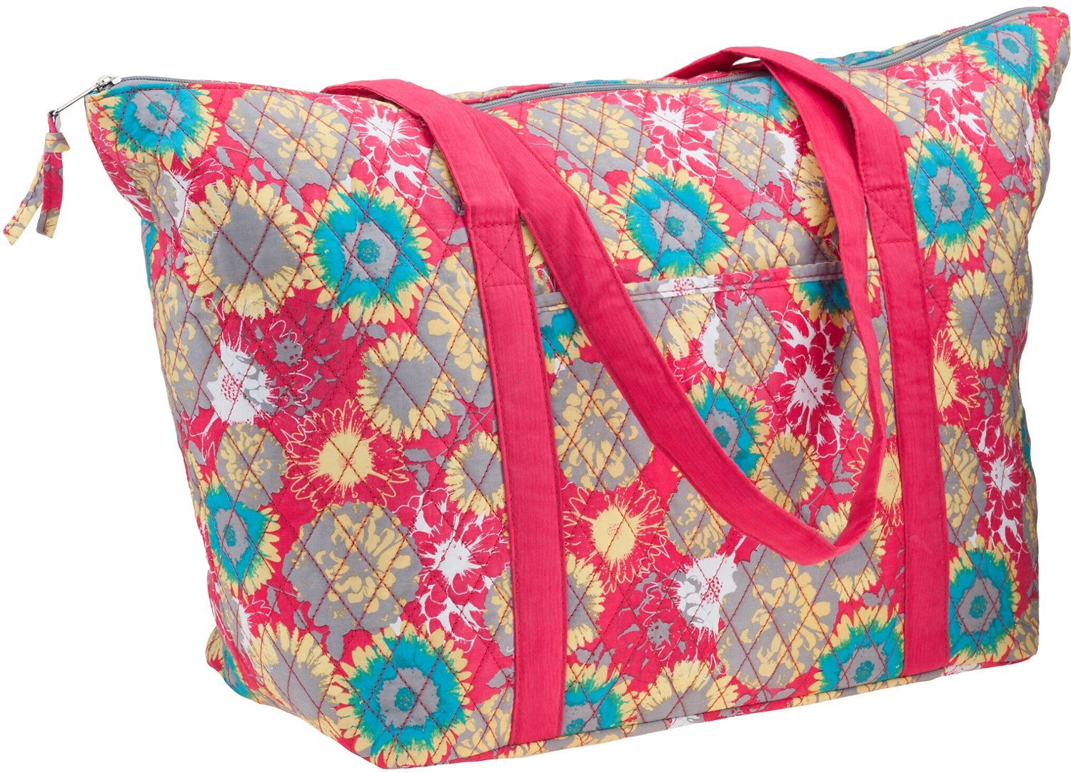 Sutton Floral Quilted Cotton Tote Bag Sutton Floral Quilted Cotton Tote Bag