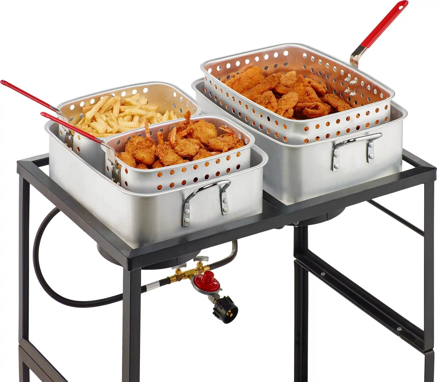 Outdoor Gourmet Propane Fish Fry Cart Set Academy
