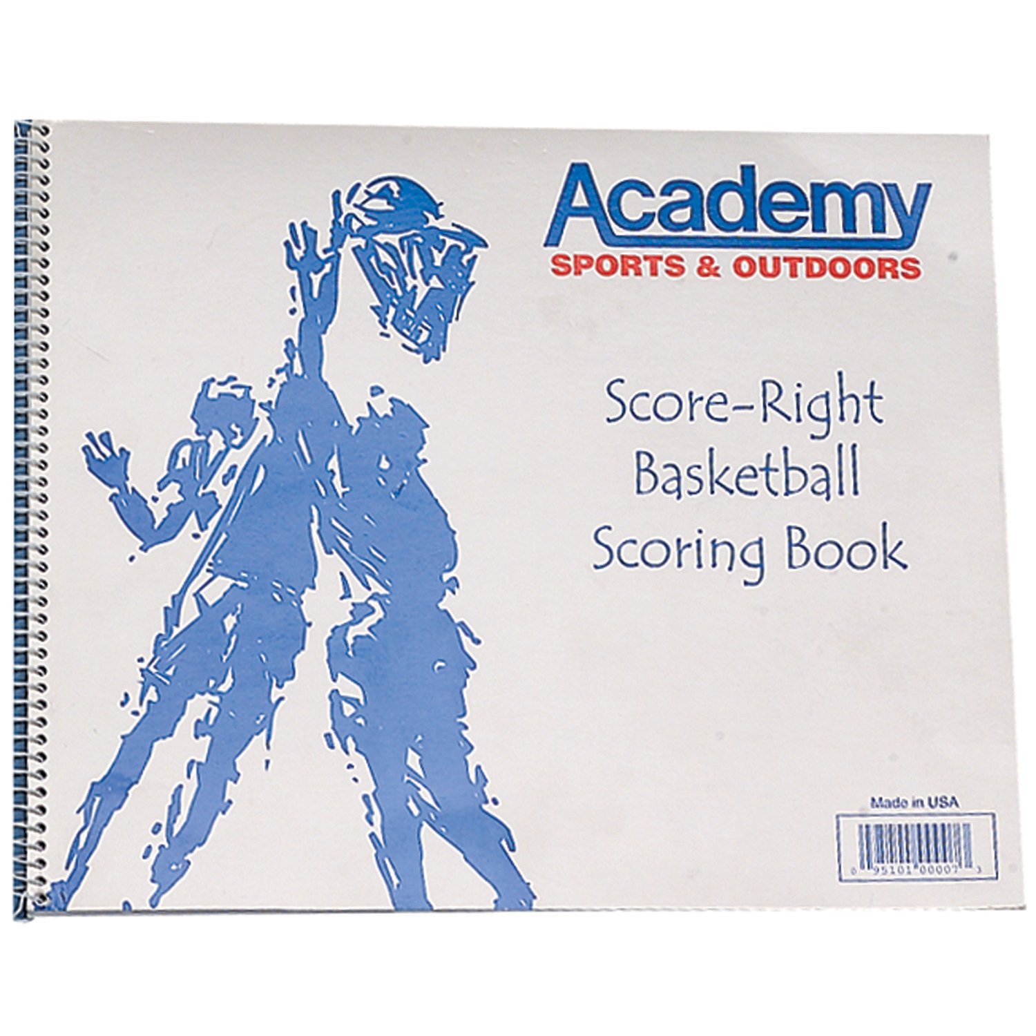 Score-Right Academy Basketball Scorebook