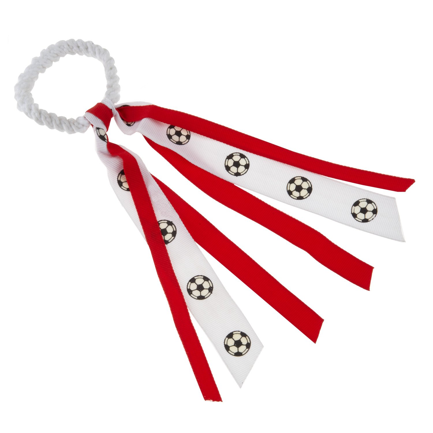 Soffe Soccer Ribbon Hair Scrunch
