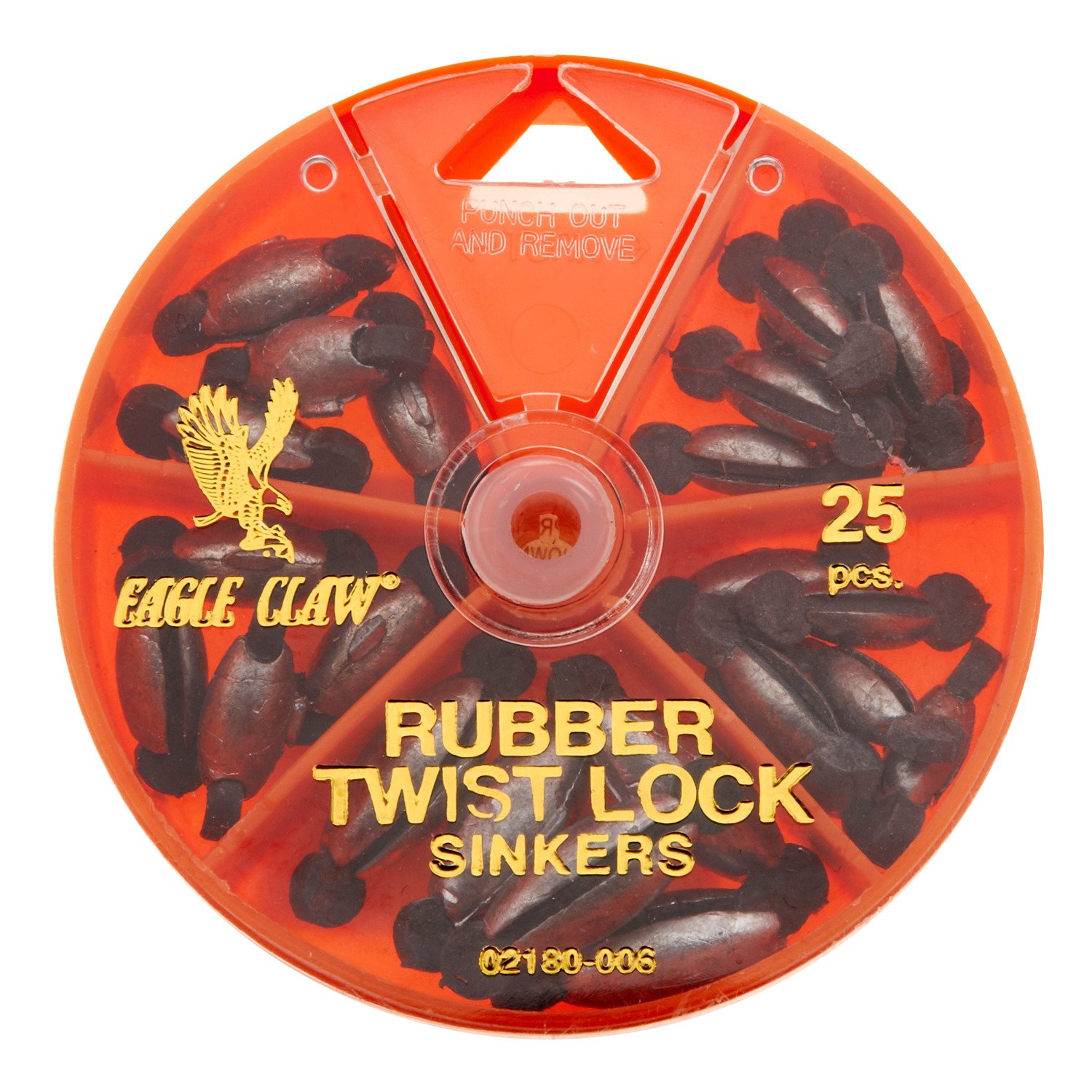 Eagle Claw Assorted Weights 25-Pack
