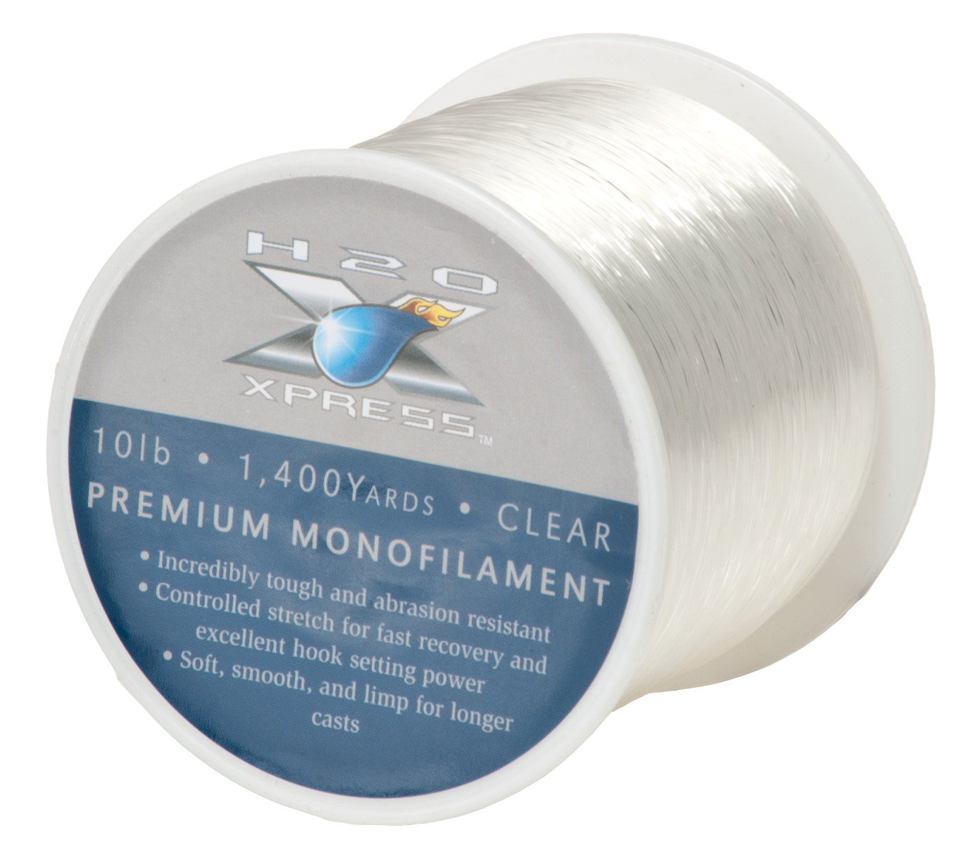 H2O XPRESS™ 10 lb. - 1,400 yds. Premium Monofilament Fishing Line