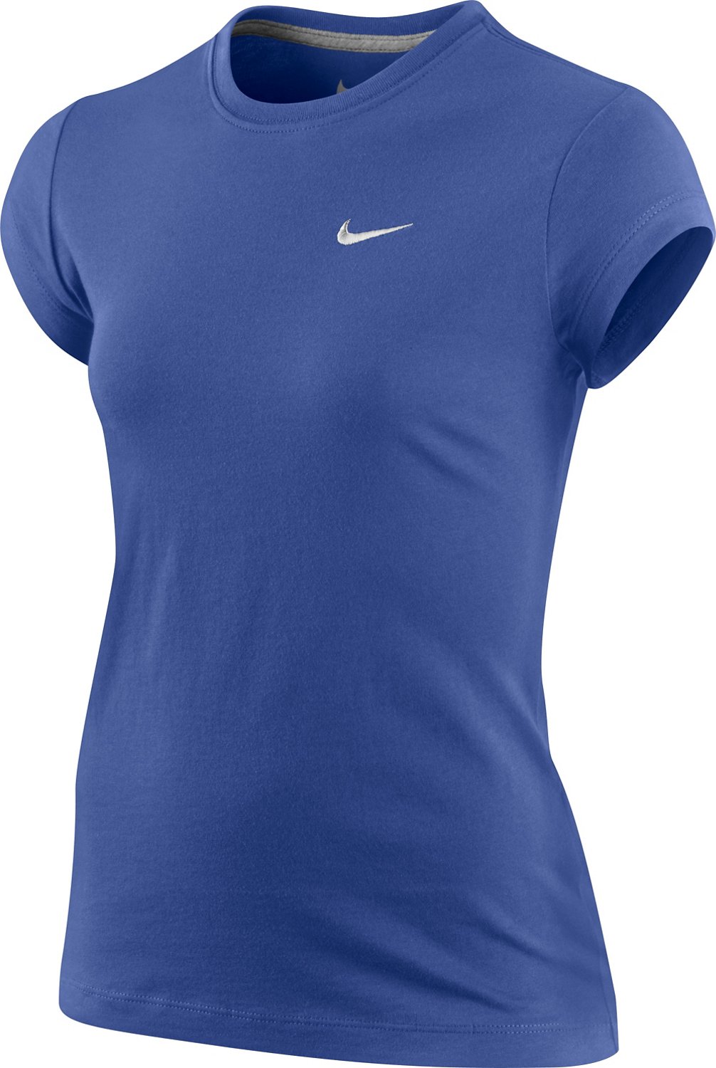Nike Girls' Short Sleeve Solid Swoosh T-shirt