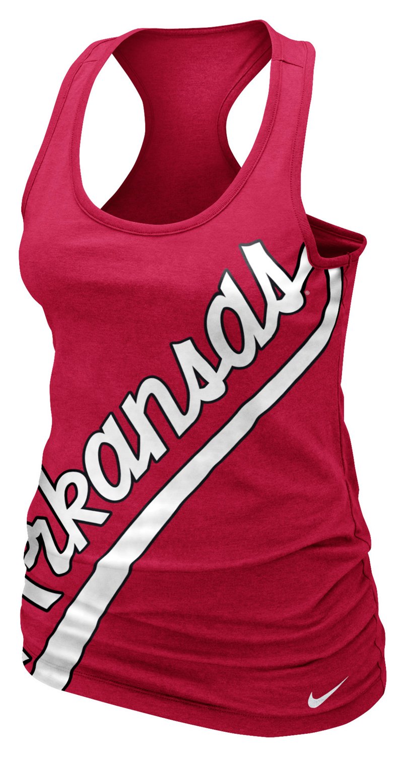 Nike Women's University of Arkansas Boyfriend Tank Top