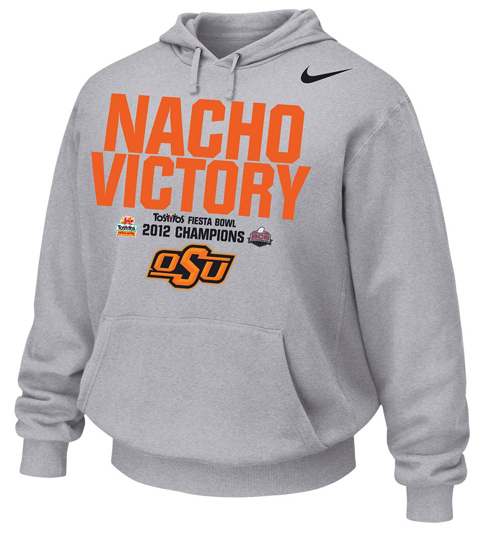 Nike Adult's Oklahoma State Fiesta Bowl Champion Locker Room Hoodie Nike Adult's Oklahoma State Fiesta Bowl Champion Locker Room Hoodie