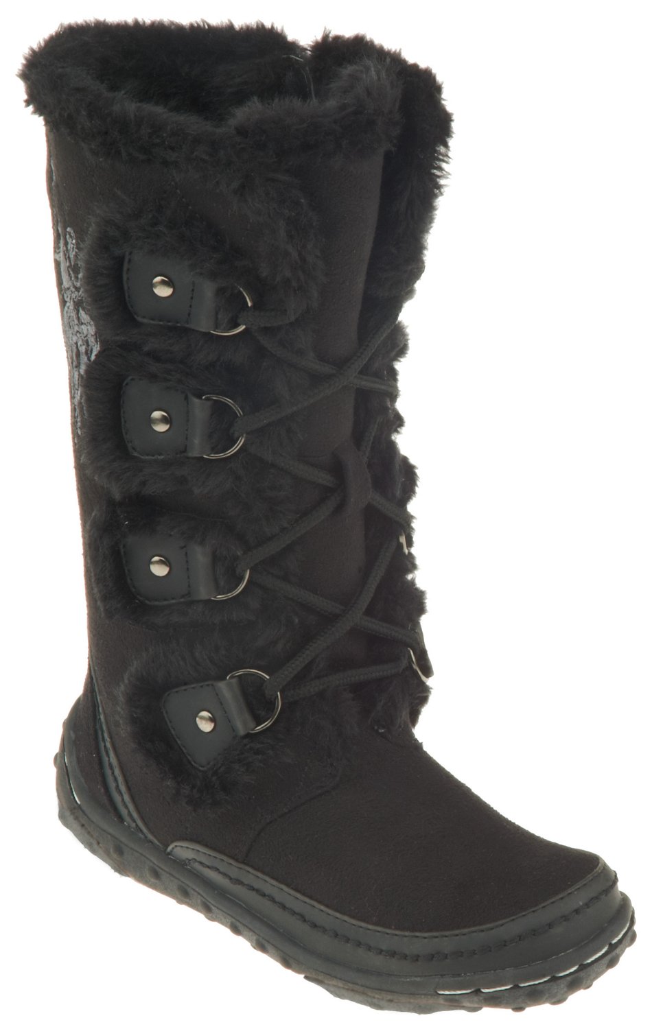 U.S. Polo Girls' Microfiber Boots thumbnail