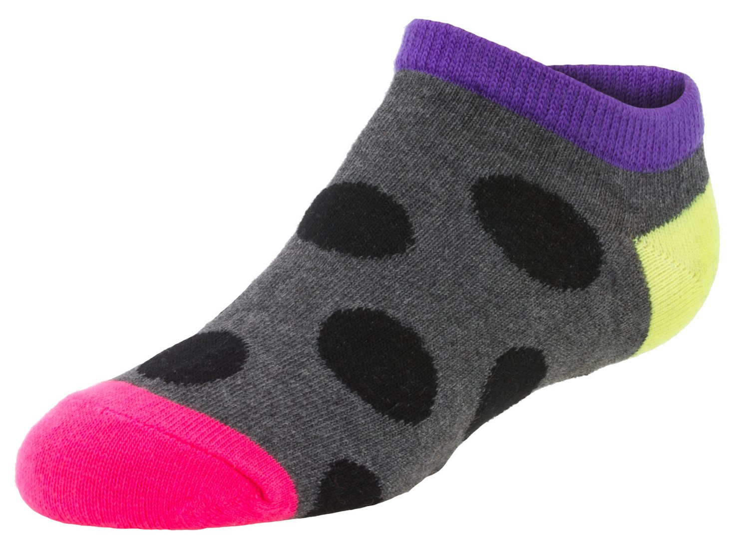 BCG Girls' Ultrathin No Show Socks 6-Pack