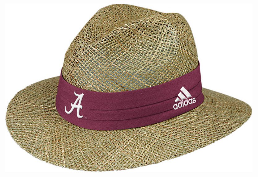 adidas Men's University of Alabama Sideline Camp Straw Hat