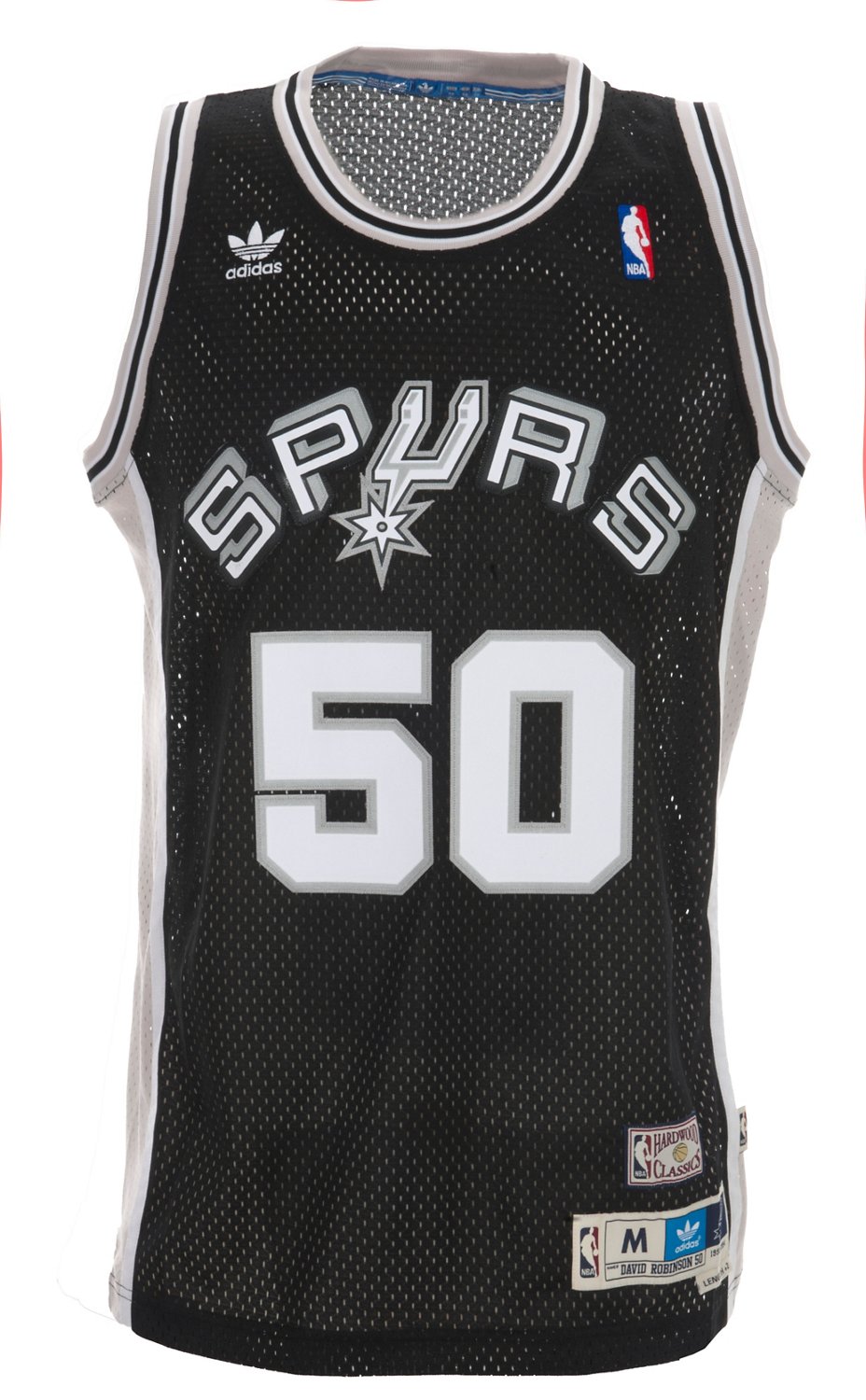adidas Men's San Antonio Spurs David Robinson #50 Retired Player Swingman Jersey
