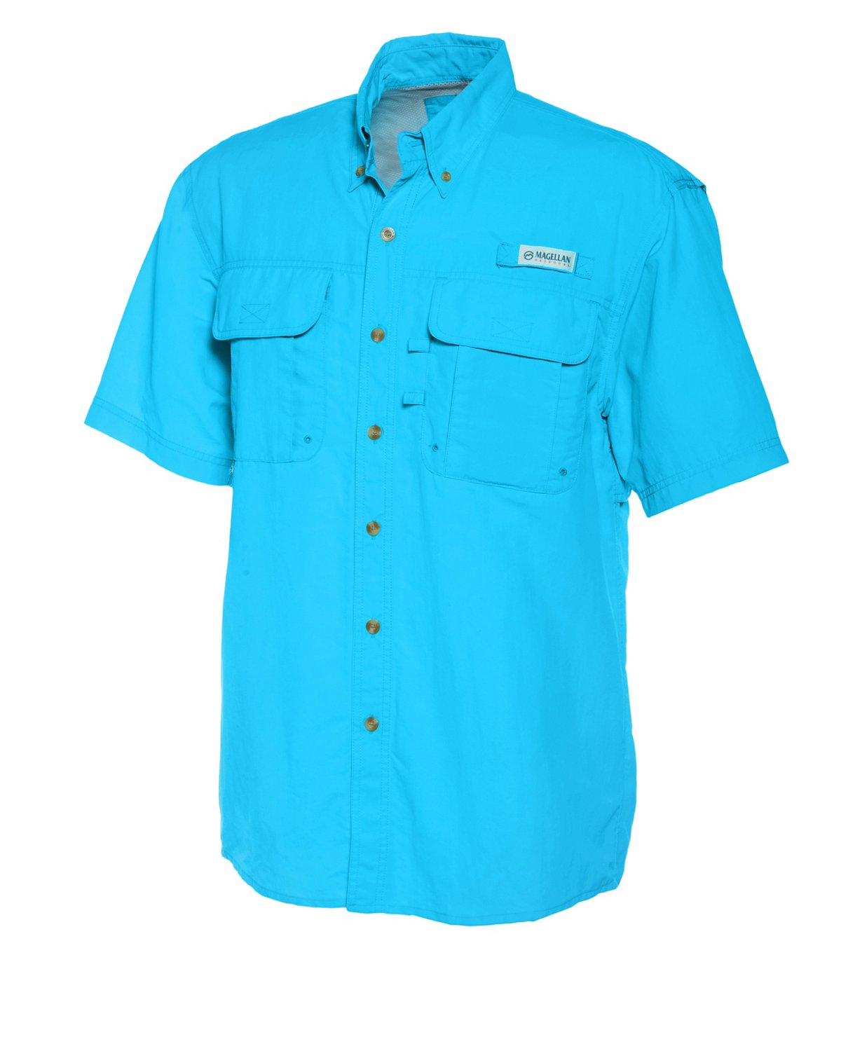 Magellan Outdoors Men's FishGear Laguna Madre Short Sleeve Fishing Shirt