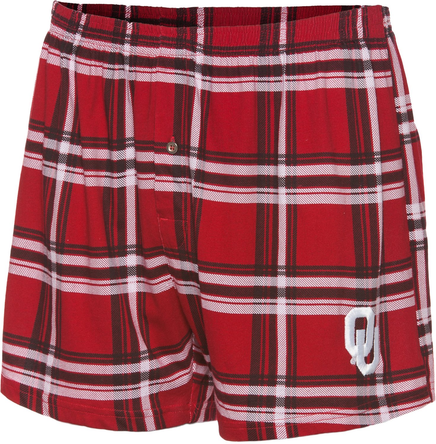 Concepts Sport Men's University of Oklahoma Millennium Plaid Boxer