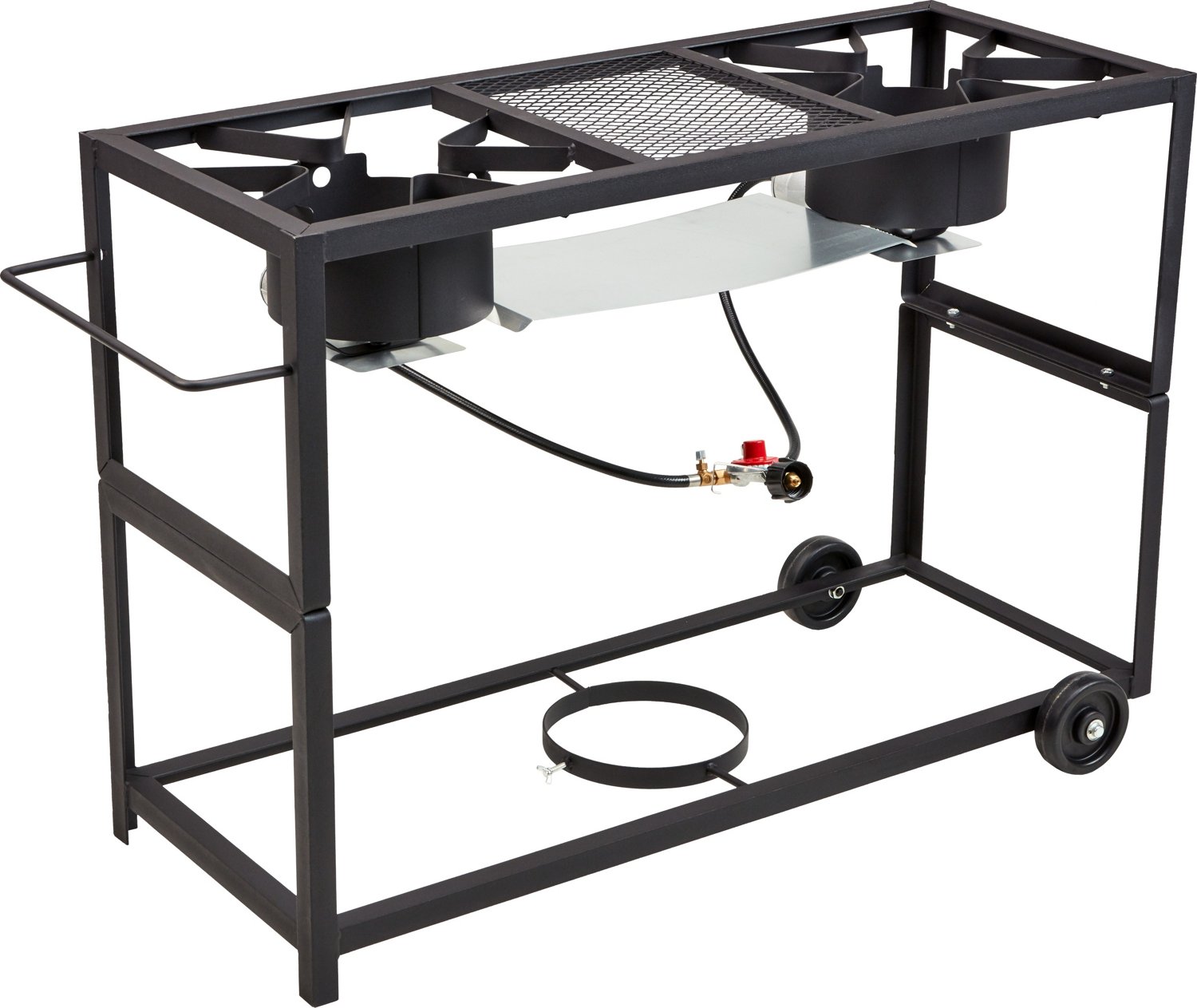 Outdoor Gourmet Double Burner Propane Fry Cart Academy