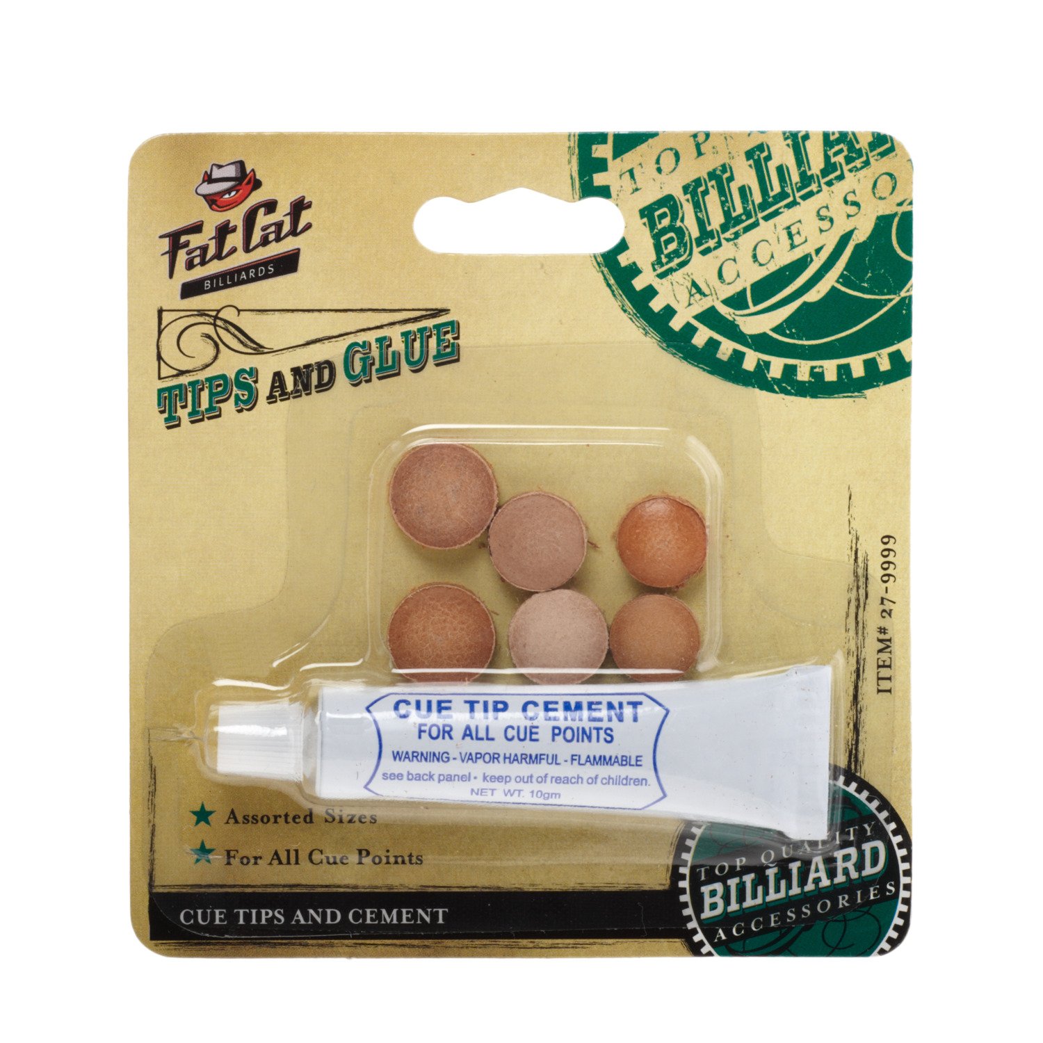 Viper Replacement Cue Tips and Cement
