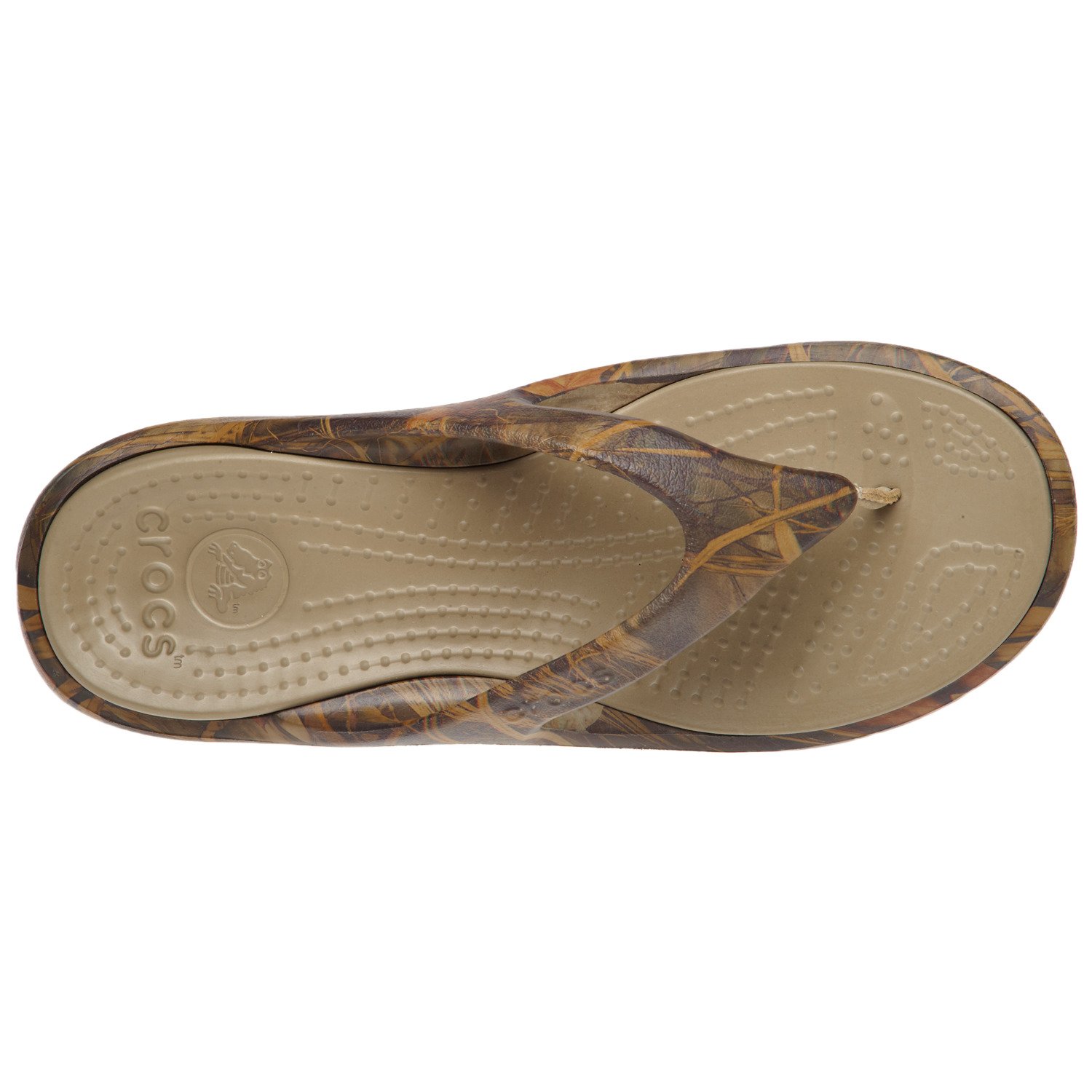 Crocs™ Men's Realtree Max-4™ Camo Baja Flip Flops thumbnail
